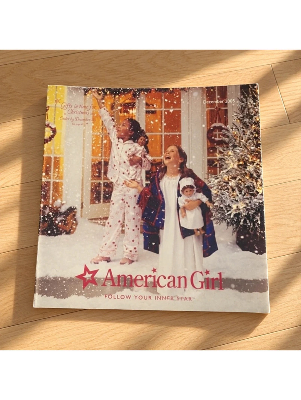 Vintage American Girl December 2005 Holiday Catalog Doll Collector